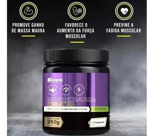 CREATINA (250g) Creapure® - GROWTH SUPPLEMENTS